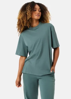 New Björn Borg STUDIO OVERSIZED T-SHIRT BALSAM GREEN