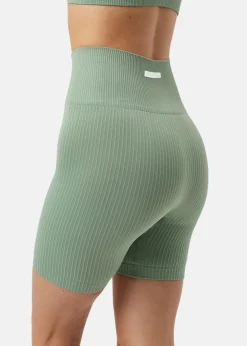 Björn Borg STUDIO SEAMLESS RIBBED SHORTS LILY PAD