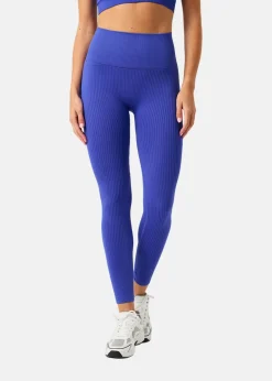 Hot Björn Borg STUDIO SEAMLESS RIBBED TIGHTS CLEMATIS BLUE