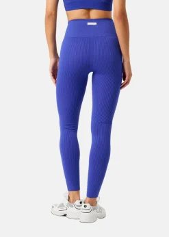 Hot Björn Borg STUDIO SEAMLESS RIBBED TIGHTS CLEMATIS BLUE