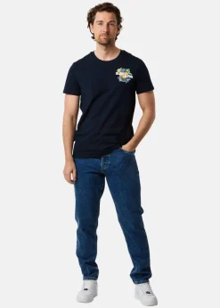 Blount & Pool Sunset Tee Navy