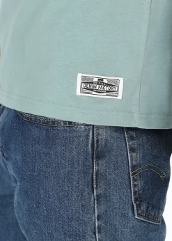 Best Denim Factory Surfer Van Tee Sage Green