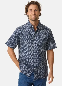 Hot Saint Vincent SV Miami shirt Navy small flower