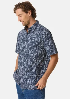 Hot Saint Vincent SV Miami shirt Navy small flower