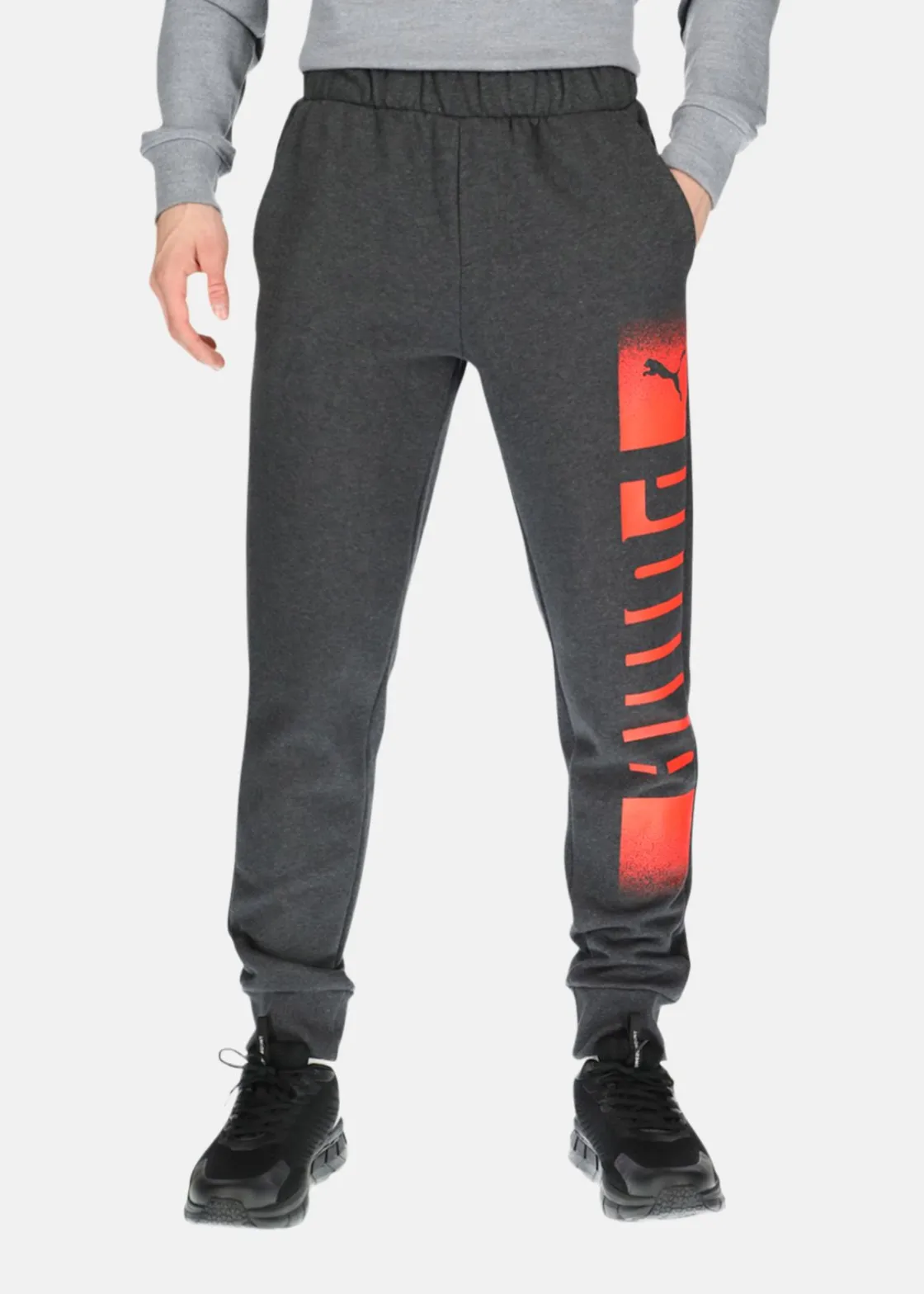 Clearance Puma Sweatpants FL Dark Gray Heather