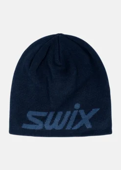 Clearance Swix Wool Logo Beanie Dark navy