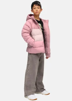 Best Puma Synthetic Hooded Puffer Jacket Poised Pink