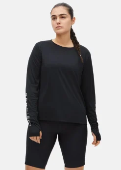 Hot Röhnisch Team Logo Long Sleeve Black