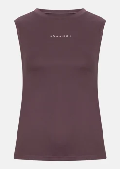 New Röhnisch Team Logo Singlet Huckleberry