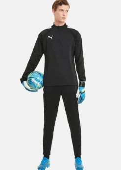 Outlet Puma teamLIGA 1/4 Zip Top Puma Black-Puma White