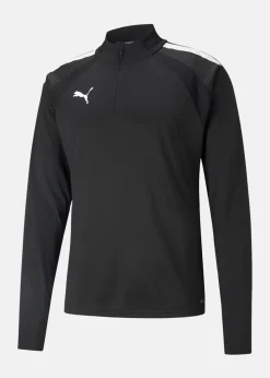 Outlet Puma teamLIGA 1/4 Zip Top Puma Black-Puma White