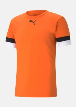 Hot Puma teamRISE Jersey GOLDEN POPPY-Puma Black-Puma White