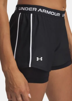 Hot Under Armour Tech Play Up 2in1 Shorts Black