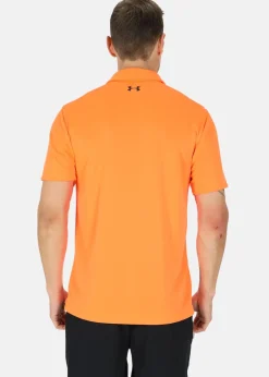 Outlet Under Armour Tech Polo Orange Blast