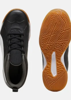 Discount Puma Tenaz Jr Puma Black-Puma White-Iron Gate-Gum