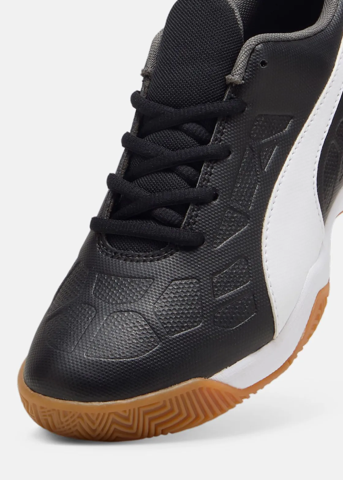 Discount Puma Tenaz Jr Puma Black-Puma White-Iron Gate-Gum