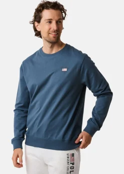 Saint Vincent Tennessee Sweatshirt Denim Blue