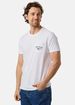 Saint Vincent Texas Tee (Bröstficka) White