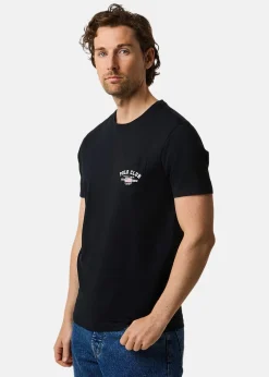 New Saint Vincent Texas Tee (Bröstficka) Black