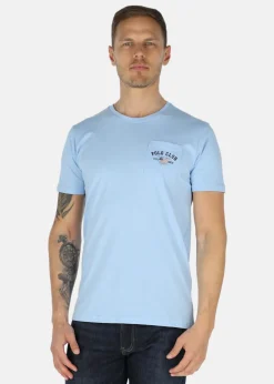 Discount Saint Vincent Texas Tee SWE Light Blue