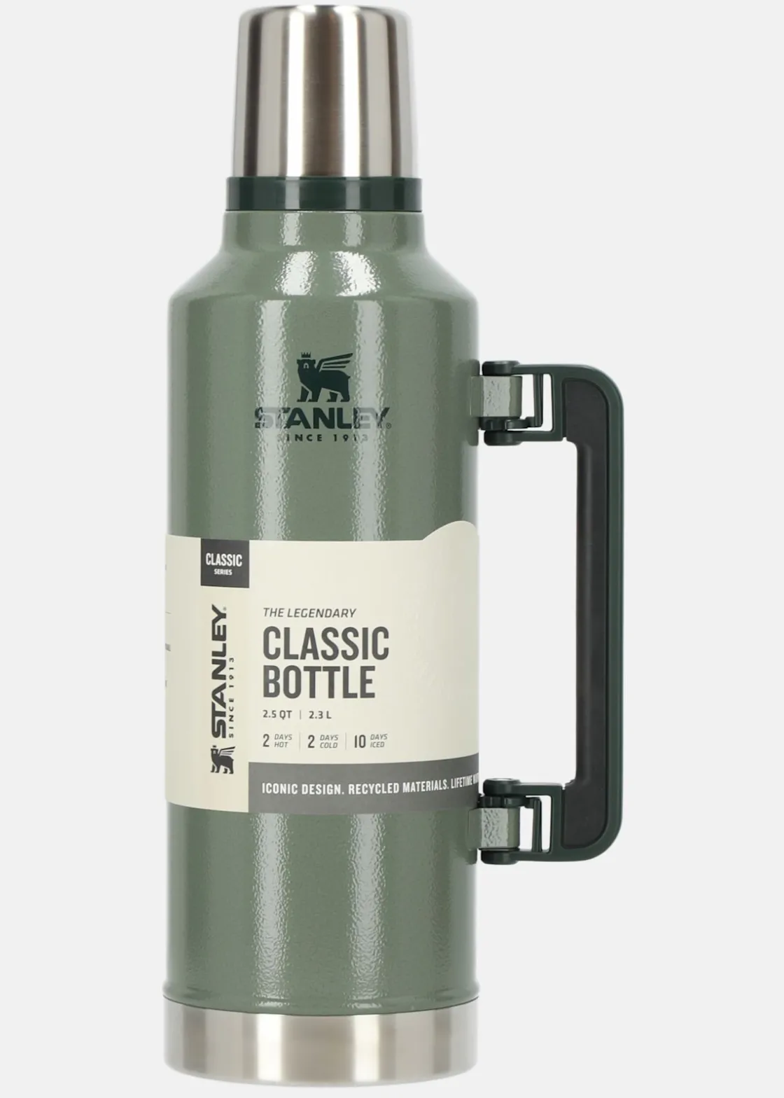 New Stanley The Legendary Classic Bottle 2 Hammertone Green