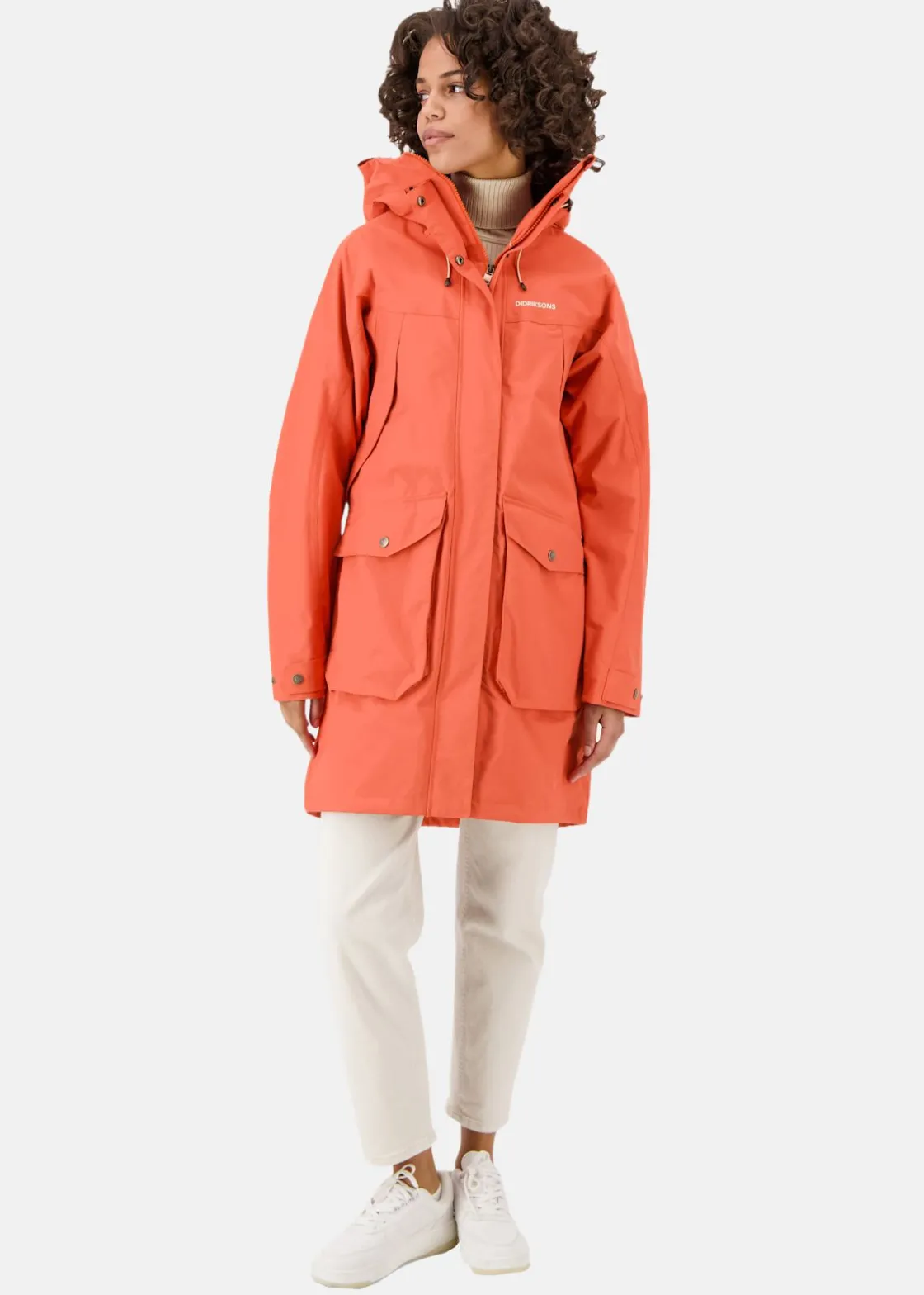 Hot Didriksons THELMA WNS PARKA 9 Brique red