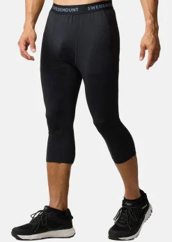 Online Swedemount Thermal Warm 3/4 Pants Black