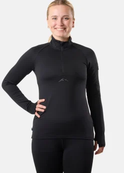 Outlet Swedemount Thermal Warm Midlayer W Black