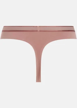 Hot Calvin Klein THONG RED GRAPE W/ APPLE BUTTER LOGO