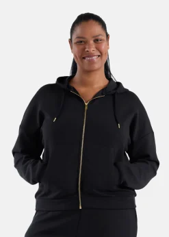 Q-collection Tiamo W Hoody Full Zip Black