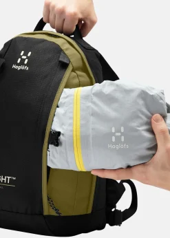 Sale Haglöfs Tight Small True Black/Olive Green