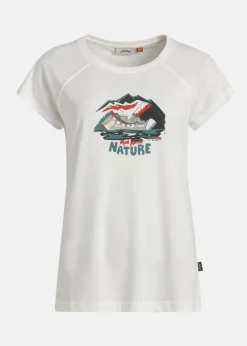 Sale Lundhags Tived Fishing T-Shirt W White