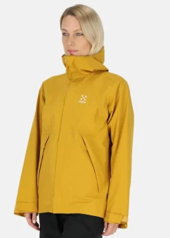Outlet Haglöfs Tjärn Jacket Women Autumn Leaves