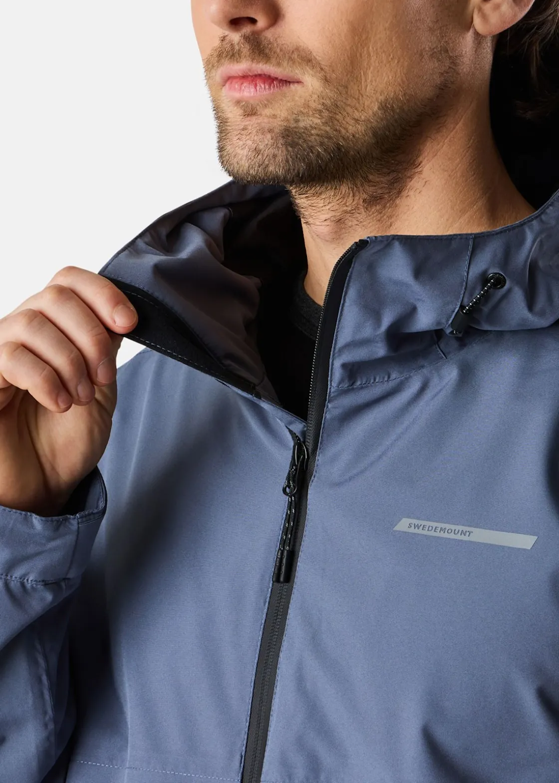 Online Swedemount Tjörn Rain Jacket Steel Blue