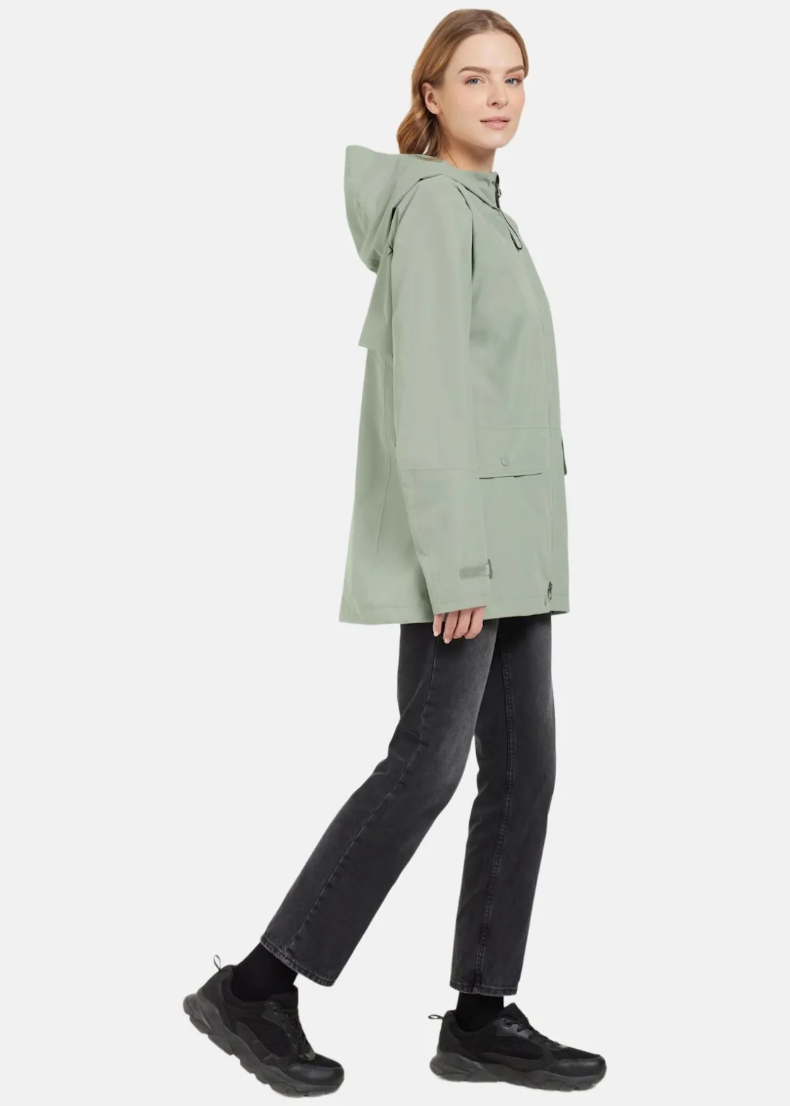 Hot Didriksons TONE WNS PARKA Wilted leaf