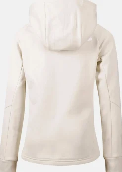Outlet Didriksons TOVIK GIRLS HOODIE 4 Shell White