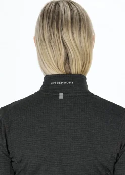 Hot Swedemount Trail Stretch Fullzip W Charcoal Melange/Burgundy