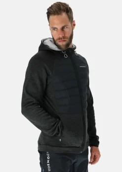 Sale Swedemount Training Hybrid Jacket Charcoal Melange/Lt. Grey Melange
