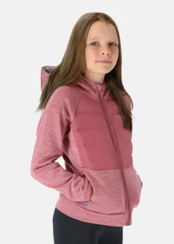 Best Swedemount Training Hybrid Jacket JR Dusty Rose Melange/Lt. Grey Melange