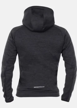 Best Swedemount Training Hybrid Jacket JR Charcoal Melange/Lt. Grey Melange