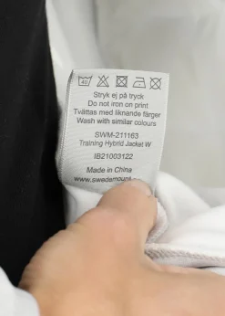 Clearance Swedemount Training Hybrid Jacket W Off White Melange