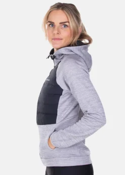 Swedemount Training Hybrid Jacket W Lt. Grey Melange/Charcoal Melange