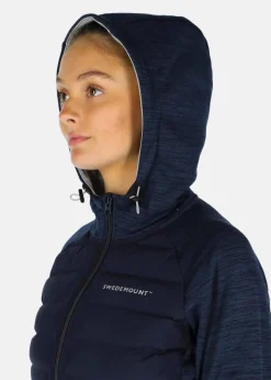 Sale Swedemount Training Hybrid Jacket W Navy Melange/Lt. Grey Melange