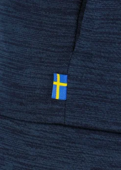 Sale Swedemount Training Hybrid Jacket W Navy Melange/Lt. Grey Melange