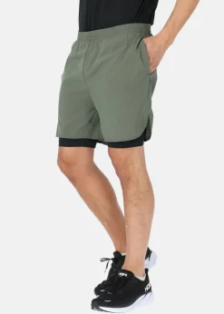 Swedemount Training 2in1 Shorts Olive