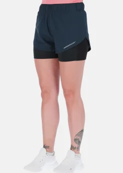 New Swedemount Training 2in1 Shorts W Navy