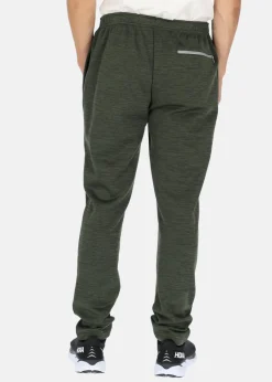 Swedemount Training Logo Pants Olive Melange/Lt. Grey Melange
