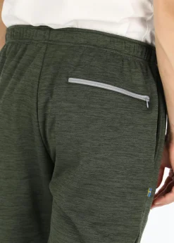 Swedemount Training Logo Pants Olive Melange/Lt. Grey Melange