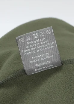 Swedemount Training Logo Pants Olive Melange/Lt. Grey Melange