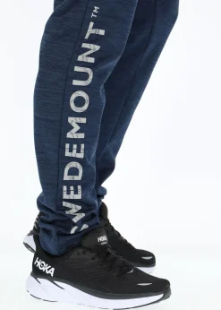 Outlet Swedemount Training Logo Pants Navy Melange/Lt. Grey Melange